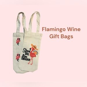 HAND CRAFTED WINE GIFT BAG HOLDS 750ML BOTTLE. BUNDLE 2 FOR $25.